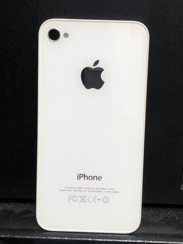 Oem apple iphone white - white, back