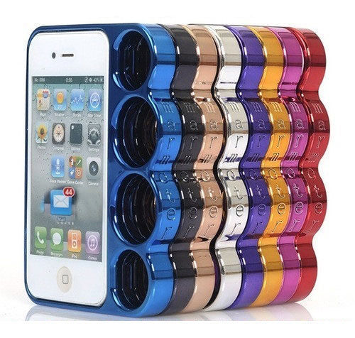 Custodia iphone knuckle - iphone, 4