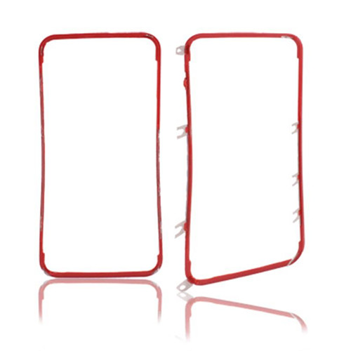 Ricambio cornice lcd rossa - lcd,
